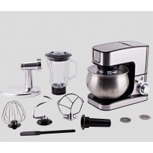 SHINECHEF HOMAREIRO Baixo ruído multifuncional 5 em 1 Stand Alimentos Dough Bolo Bolo com liquidificador de espremedor, moedor de carne